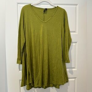 Comfy USA S Green Tunic